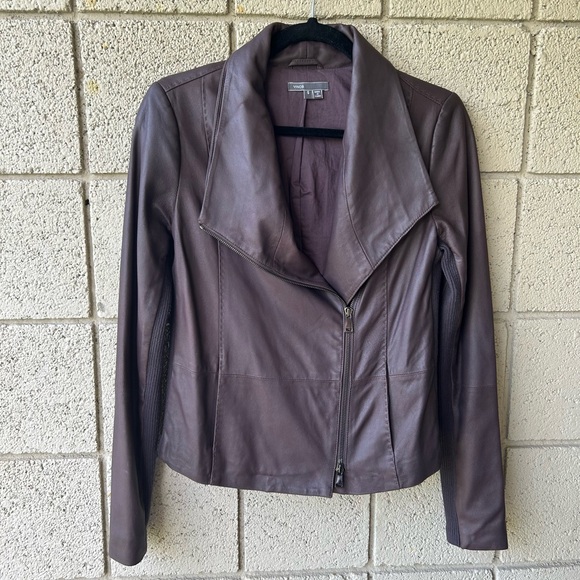 Vince Jackets & Blazers - Vince Leather Jacket, S